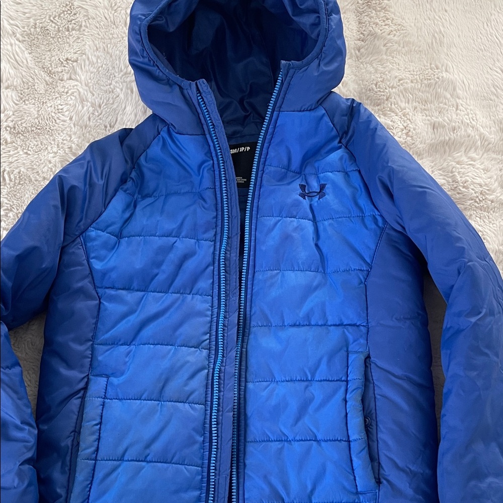 Under Armour Kids Puffer Jacket in Vibrant Blue